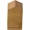 Ekena Millwork Bellingham Rough Sawn Timber Gable Bracket, Western Red Cedar, 36"W x 10"H x 4"D x 6"F, 7/12 Pitch GBW036X10X0406BEL00RWR - alternate 2